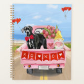 Great Dane Chien Valentine's Day Truck (Devant)