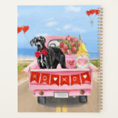 Great Dane Chien Valentine's Day Truck (Dos)