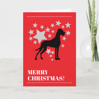 Great Dane Christmas Kaart
