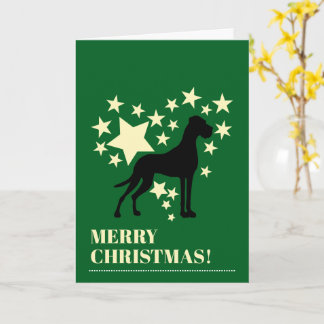Great Dane Christmas Kaart