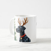 Great Dane Christmas Mug (Devant gauche)