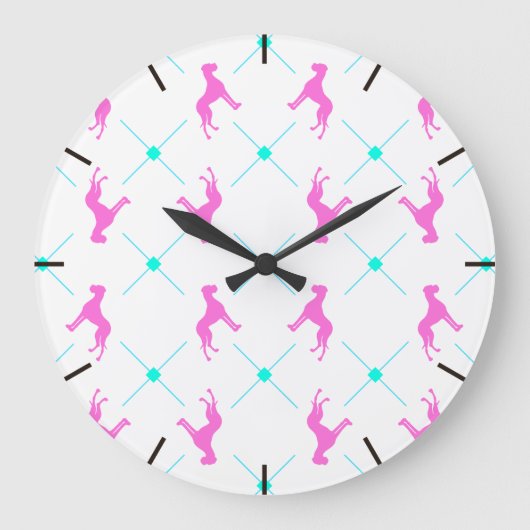 Great Dane Clock Grote Klok (Voorkant)