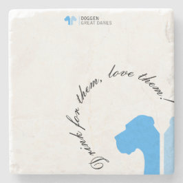 Great Dane Collections Bluemin Stenen Onderzetter