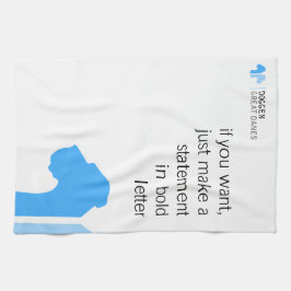 Great Dane Collections Bluemin Theedoek