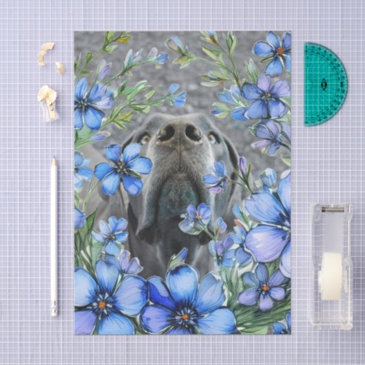 Great Dane Comic Puppy Tissuepapier (Craft)