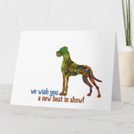 Great Dane condoleancekaarten Kaart