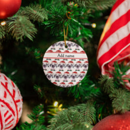 Great Dane Dog Breed Christmas Stars Keramisch Ornament