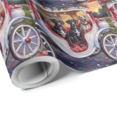 Great Dane Dog Valentine's Day Cadeaupapier (Rol Hoek)