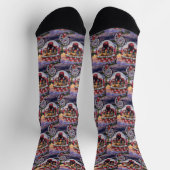 Great Dane Dog Valentine's Day Sokken (Top)