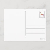 Great Dane Dogdays-Briefkaart Briefkaart (Achterkant)