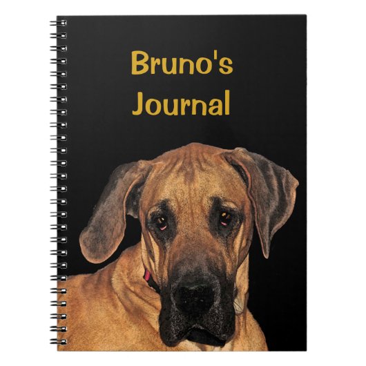 Great Dane Dogs Journal Notitieboek (Voorkant)