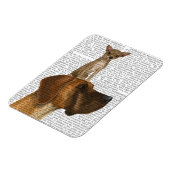 Great Dane en Chihuahua Magneet (Linkerzijde)