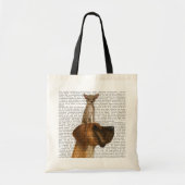 Great Dane en Chihuahua Tote Bag (Voorkant)