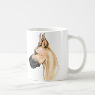 Great Dane Feminine Fawn Koffiemok