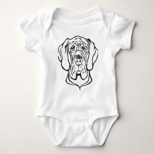 Great Dane Gezicht Romper
