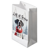 Great Dane Gift bag Klein Cadeauzakje (Voorkant Gekanteld)