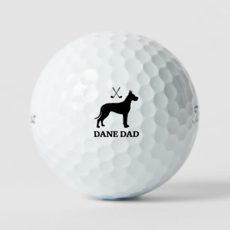 Great Dane Golf Dad Titleist Pro V1 Golfbal Cadeau Golfballen