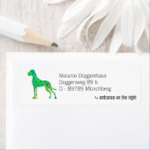 Great Dane Groen Etiket (Insitu)