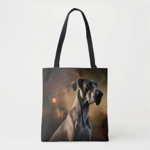 Great Dane Halloween Griezelen Draagtas