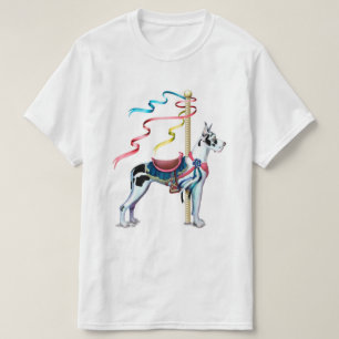 Great Dane Harlekijn Draaimolen T-shirt