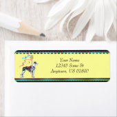 Great Dane Harlequin Carousel UC Labels (Insitu)