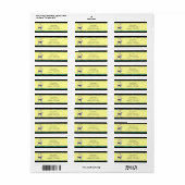 Great Dane Harlequin Carousel UC Labels (Full Sheet)