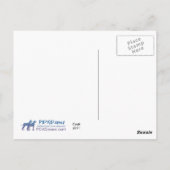 Great Dane Harlequin "Cash" Briefkaart (Achterkant)