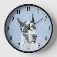 Great Dane (Harlequin) schilderen - Oorspronkelijk