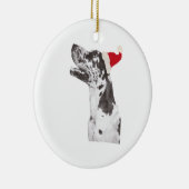 Great Dane Holiday Ornament (Rechts)