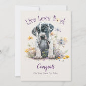 Great Dane hondenadoptie, Gotcha-dag Kaart (Voorkant)