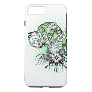Great Dane Illustratie iPhone 8 Plus / 7 Plus Hoesje