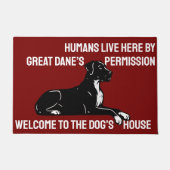 Great Dane Ingang Deurmat (Voorkant)