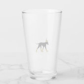 Great Dane Kerst Bier Glas (Achterkant)