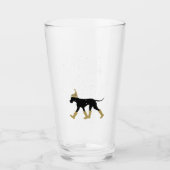 Great Dane Kerst Bier Glas (Voorkant)