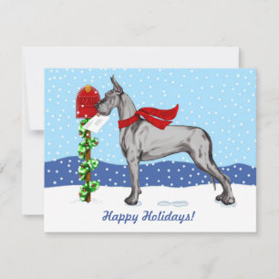 Great Dane KerstMail Black Kaart