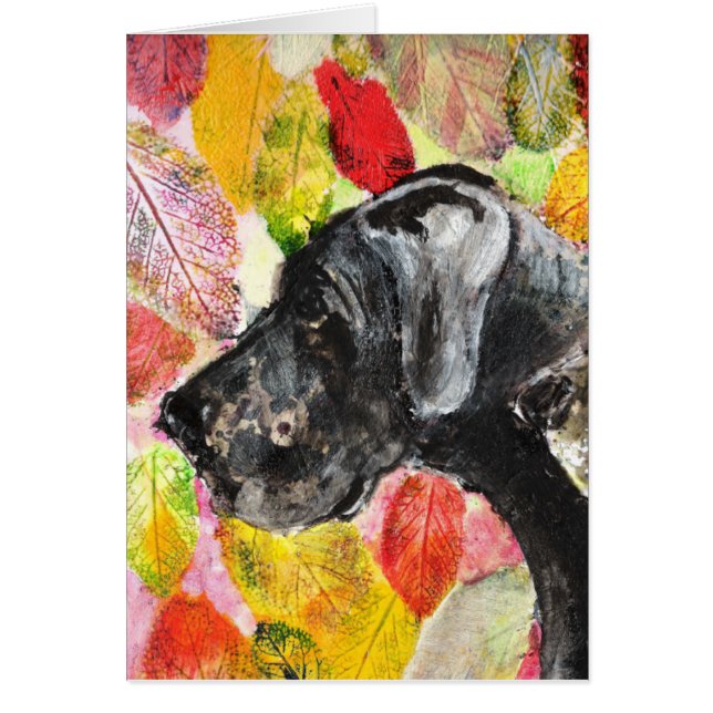 Great Dane Kunst twoheads (Voorkant)