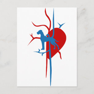 Great Dane leuk cadeau Briefkaart