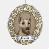 Great Dane Liefdevolle Herinnering ornament (Links)