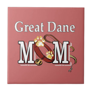 Great Dane Mam Gifts Tegeltje