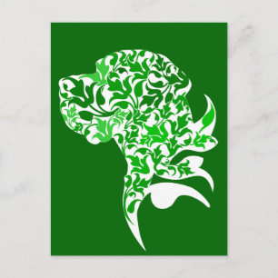 Great Dane Modern Briefkaart