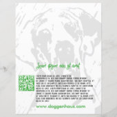 Great Dane Modern Stationery (Achterkant)