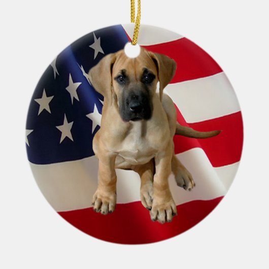 Great Dane Ornament (Voorkant)