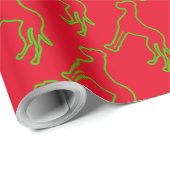 Great Dane Patroon Cadeaupapier (Rol Hoek)