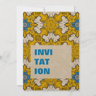 Great Dane Pattern blauw