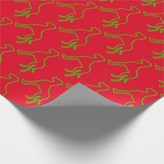 Great Dane Pattern Cadeaupapier (Hoek)