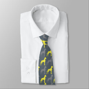 Great Dane Pattern Stropdas