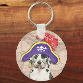 Great Dane Pirate Sleutelhanger (Voorkant)