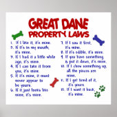 GREAT DANE PL2 POSTER (Voorkant)