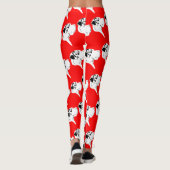 Great Dane Portret Leggings (Achterkant)
