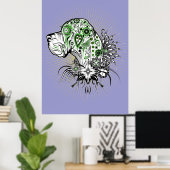 Great Dane Poster (Thuiskantoor)